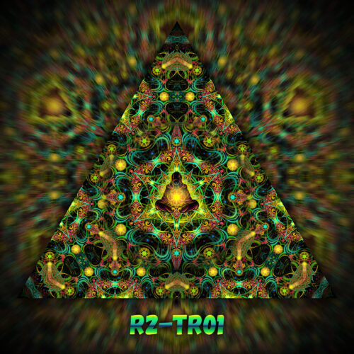 R2-TR01 - UV-Reactive Fluorescent Triangle - Design Preview
