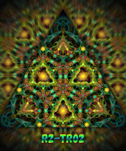 R2-TR02 - UV-Reactive Fluorescent Triangle - Design Preview