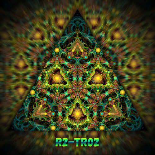 R2-TR02 - UV-Reactive Fluorescent Triangle - Design Preview
