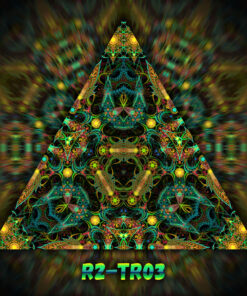 R2-TR03 - UV-Reactive Fluorescent Triangle - Design Preview