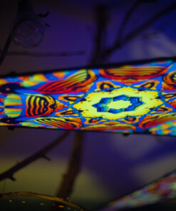 VN-Radiance – 6 Petals Canopy Set - UV-Reactive Flurescent Ceiling Decoration - 3D-Preview