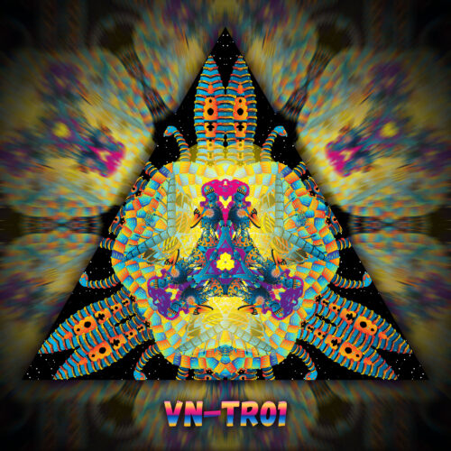VN-TR01 - UV-Reactive Fluorescent Triangle - Design Preview
