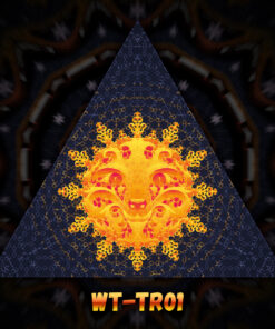 WT-TR01 - UV-Reactive Fluorescent Triangle - Design Preview