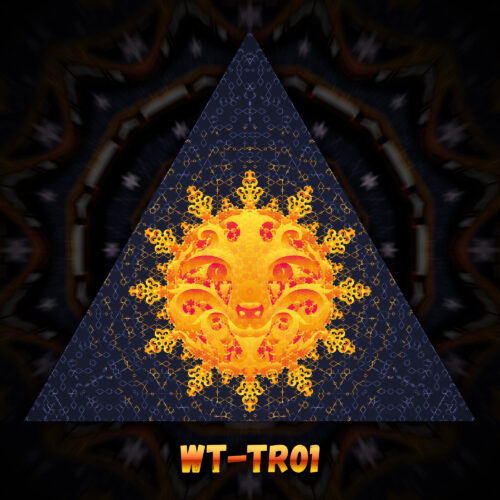 WT-TR01 - UV-Reactive Fluorescent Triangle - Design Preview