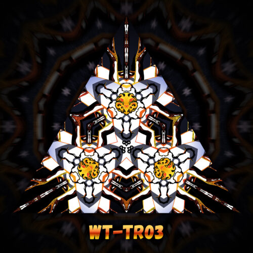 WT-TR03 - UV-Reactive Fluorescent Triangle - Design Preview