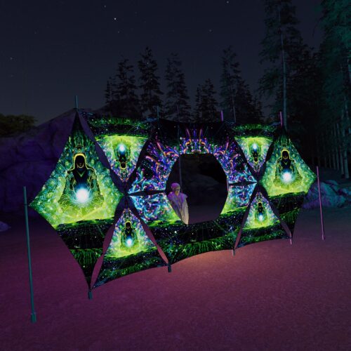 Enlightenment - Donut DJ-Stage - V1 - 3D-Preview