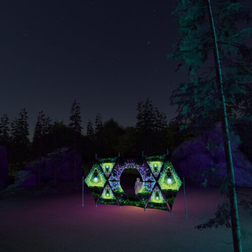 Enlightenment - Donut DJ-Stage - V1 - 3D-Preview