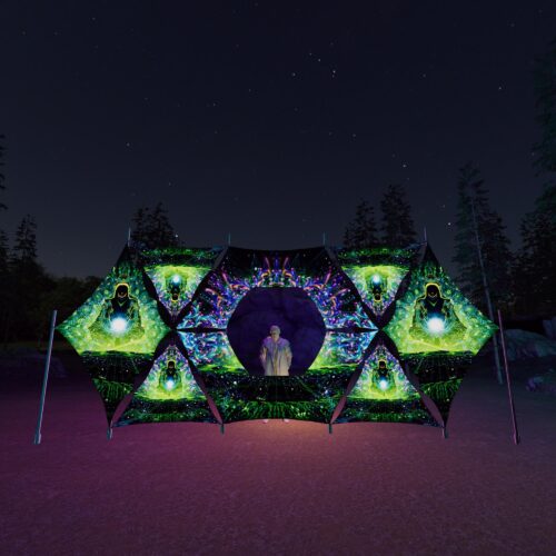 Enlightenment - Donut DJ-Stage - V1 - 3D-Preview