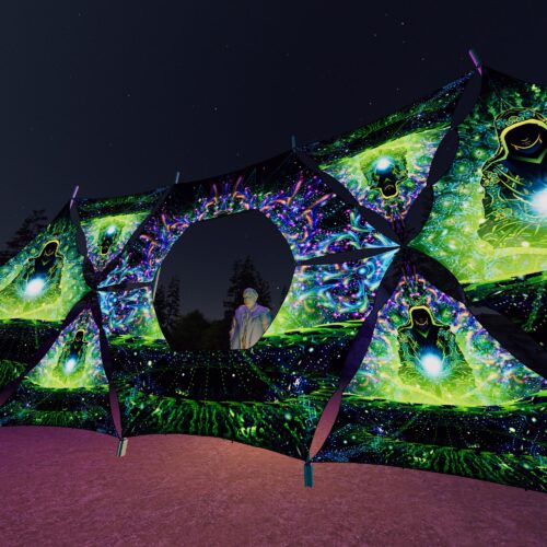 Enlightenment - Donut DJ-Stage - V1 - 3D-Preview