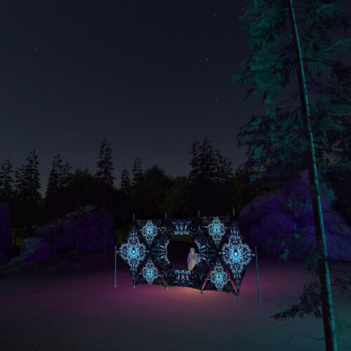 Enlightenment - Donut DJ-Stage - V2 - 3D-Preview