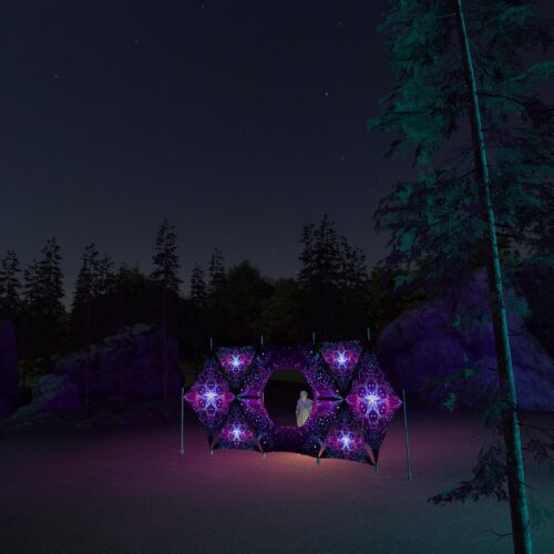 Enlightenment - Donut DJ-Stage - V3 - 3D-Preview