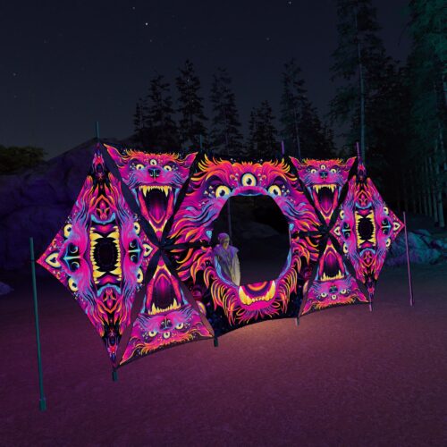 Enchanted Shadows - Donut DJ-Stage - V1 - 3D-Preview