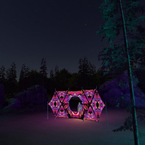 Enchanted Shadows - Donut DJ-Stage - V1 - 3D-Preview