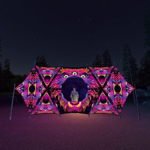 Enchanted Shadows - Donut DJ-Stage - V1 - 3D-Preview