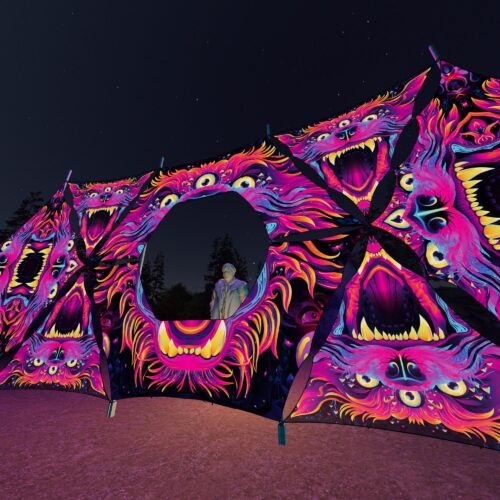 Enchanted Shadows - Donut DJ-Stage - V1 - 3D-Preview