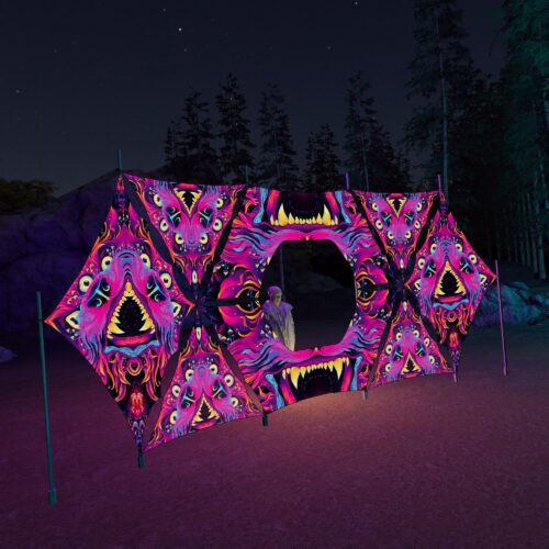 Enchanted Shadows - Donut DJ-Stage - V2 - 3D-Preview