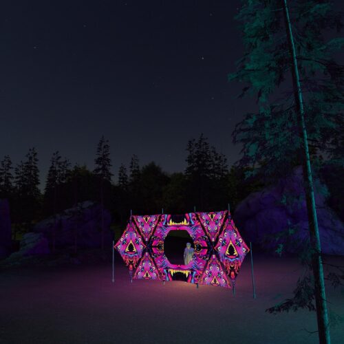 Enchanted Shadows - Donut DJ-Stage - V2 - 3D-Preview