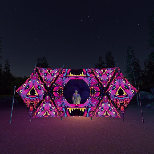 Enchanted Shadows - Donut DJ-Stage - V2 - 3D-Preview