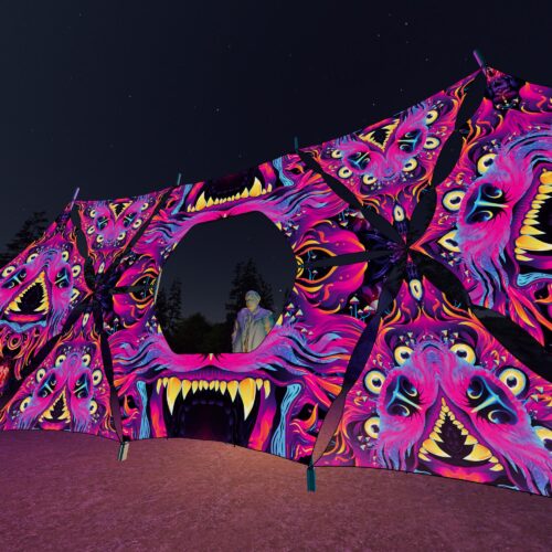 Enchanted Shadows - Donut DJ-Stage - V2 - 3D-Preview