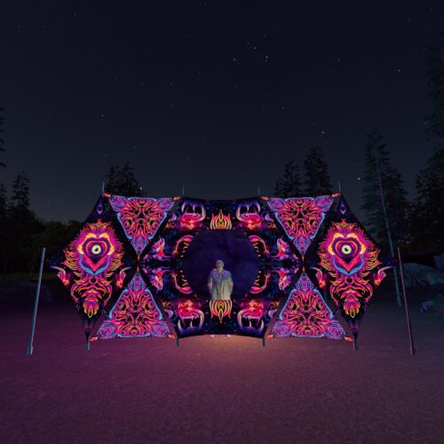 Enchanted Shadows - Donut DJ-Stage - V3 - 3D-Preview