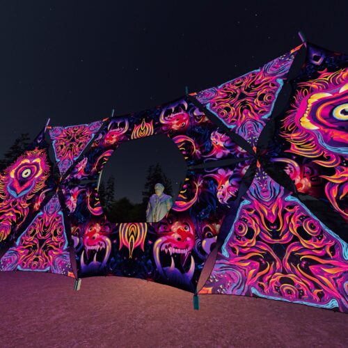 Enchanted Shadows - Donut DJ-Stage - V3 - 3D-Preview