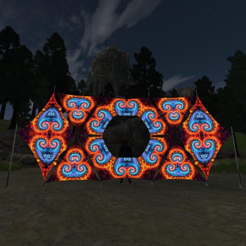Endless Vortex - Donut DJ-Stage - V1 - 3D-Preview