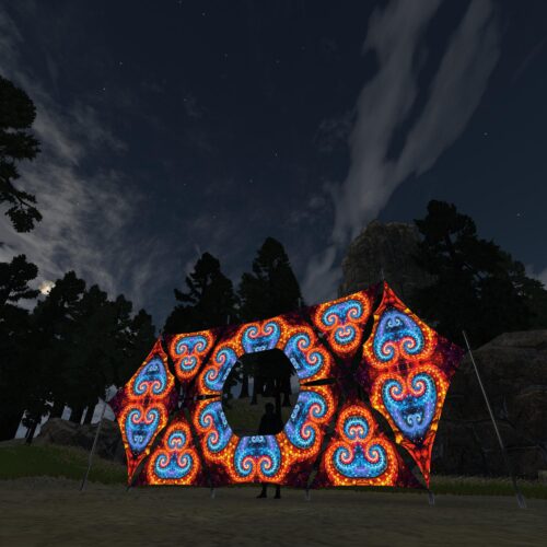 Endless Vortex - Donut DJ-Stage - V1 - 3D-Preview