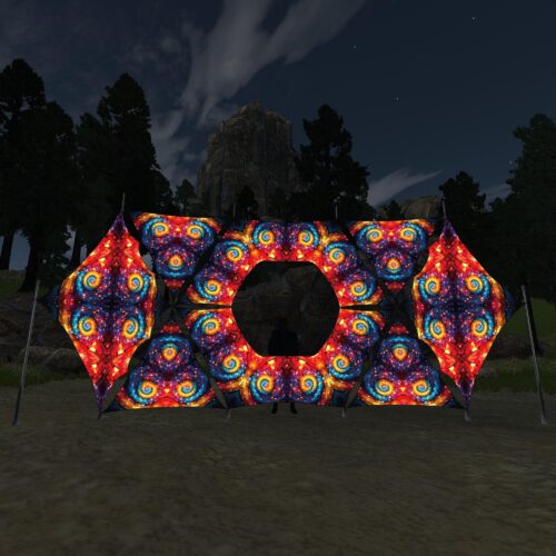 Endless Vortex - Donut DJ-Stage - V3 - 3D-Preview