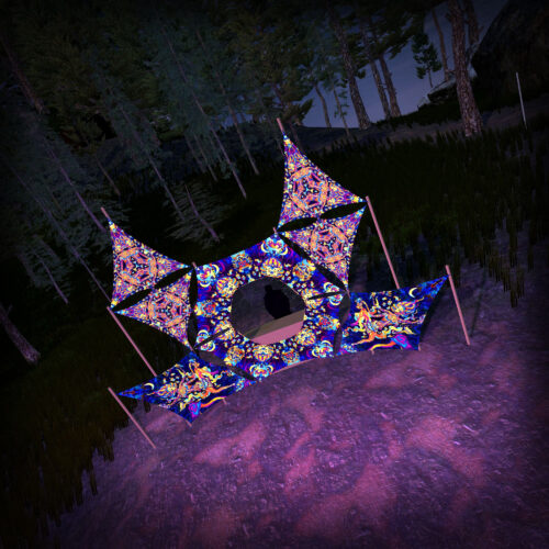 Kali in Acidland - Donut DJ-Stage - V1 - 3D-Preview