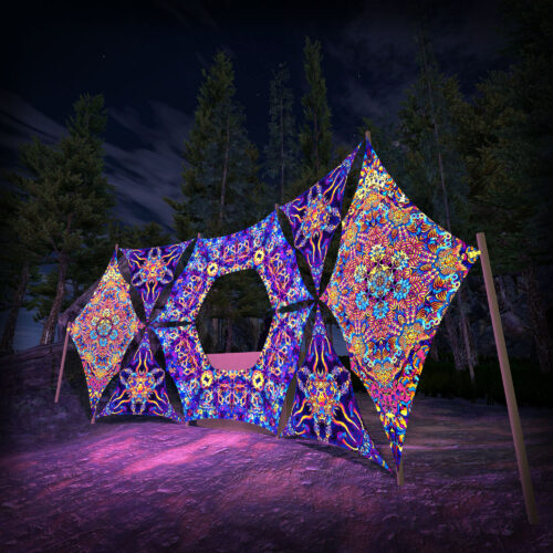 Kali in Acidland - Donut DJ-Stage - V2 - 3D-Preview