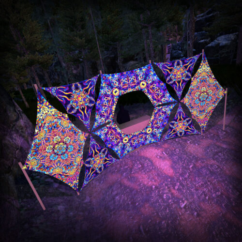 Kali in Acidland - Donut DJ-Stage - V2 - 3D-Preview