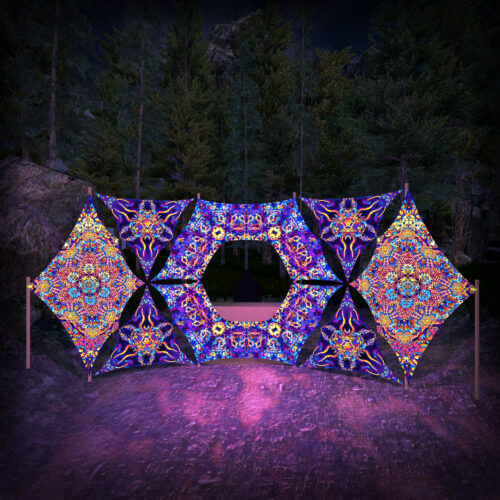 Kali in Acidland - Donut DJ-Stage - V2 - 3D-Preview