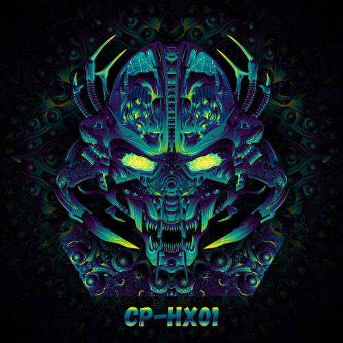 CP-HX01 - UV-Reactive Fluorescent Hexagon - Design Preview
