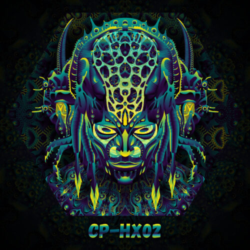 CP-HX02 - UV-Reactive Fluorescent Hexagon - Design Preview