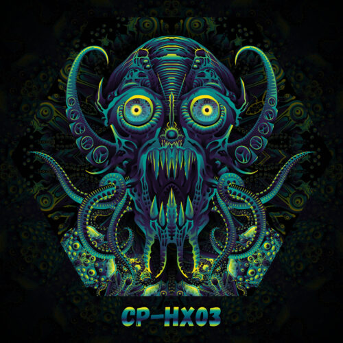 CP-HX03 - UV-Reactive Fluorescent Hexagon - Design Preview