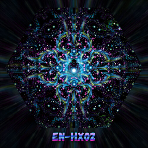 EN-HX02 - UV-Reactive Fluorescent Hexagon - Design Preview