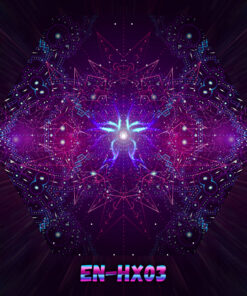 EN-HX03 - UV-Reactive Fluorescent Hexagon - Design Preview