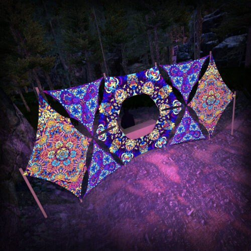 Kali in Acidland - Donut DJ-Stage - V4 - 3D-Preview