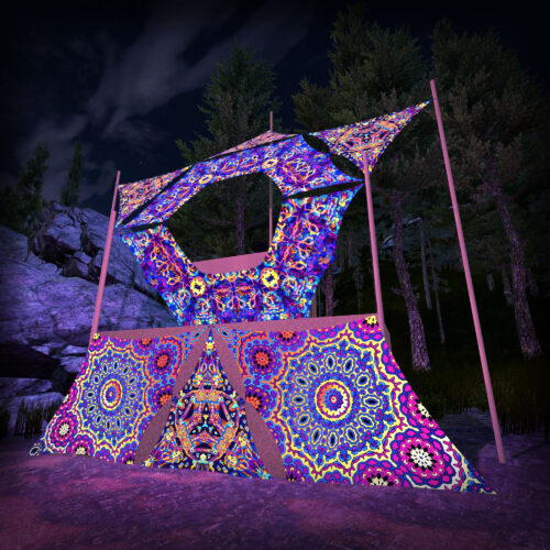 Kali in Acidland - Donut DJ-Stage - V5 - 3D-Preview