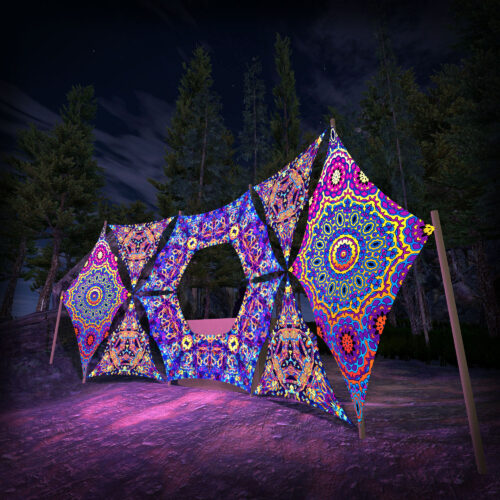 Kali in Acidland - Donut DJ-Stage - V5 - 3D-Preview