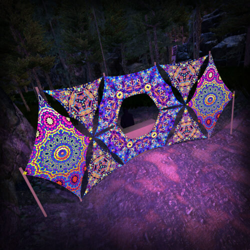 Kali in Acidland - Donut DJ-Stage - V5 - 3D-Preview