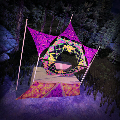 Let it Be - Donut DJ-Stage - V1 - 3D-Preview