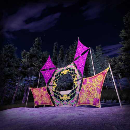 Let it Be - Donut DJ-Stage - V1 - 3D-Preview