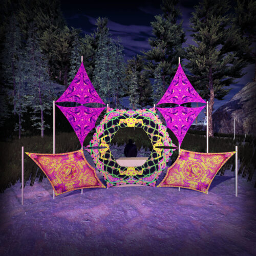 Let it Be - Donut DJ-Stage - V1 - 3D-Preview