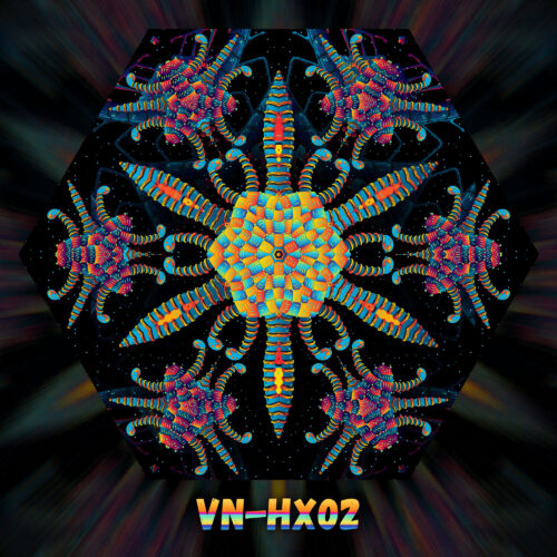 VN-HX02 - UV-Reactive Fluorescent Hexagon - Design Preview