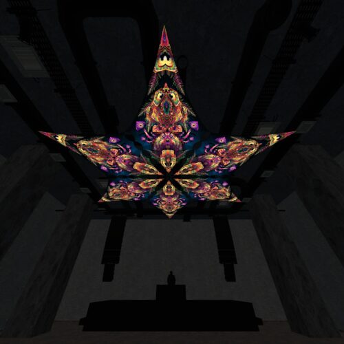 Fungal Rift - FR-DM01 - 6 UV-Diamonds Canopy - 3D-Preview