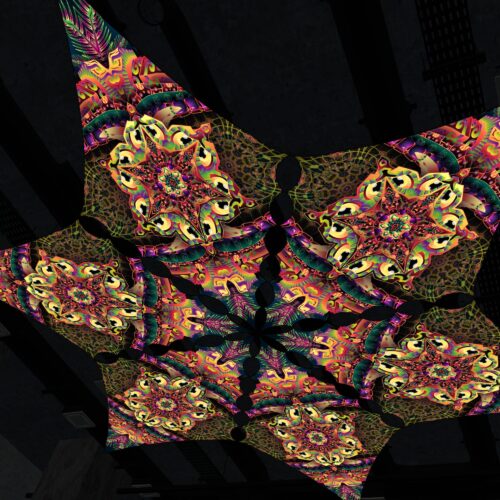 Fungal Rift - FR-DM02 - 6 UV-Diamonds Canopy - 3D-Preview