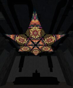 Fungal Rift - FR-DM02 - 6 UV-Diamonds Canopy - 3D-Preview