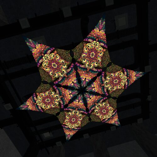 Fungal Rift - FR-DM02 - 6 UV-Diamonds Canopy - 3D-Preview