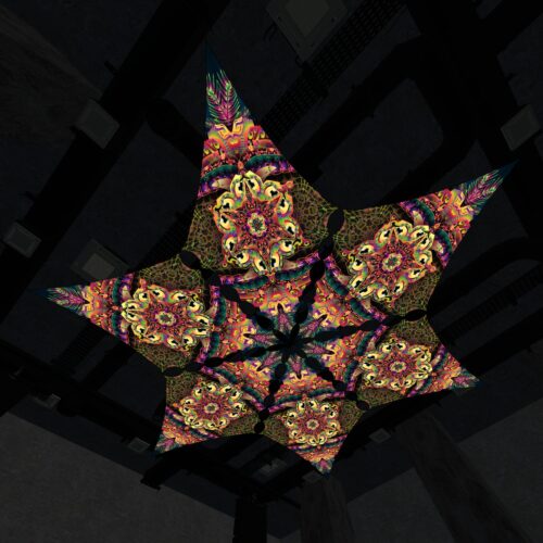 Fungal Rift - FR-DM02 - 6 UV-Diamonds Canopy - 3D-Preview